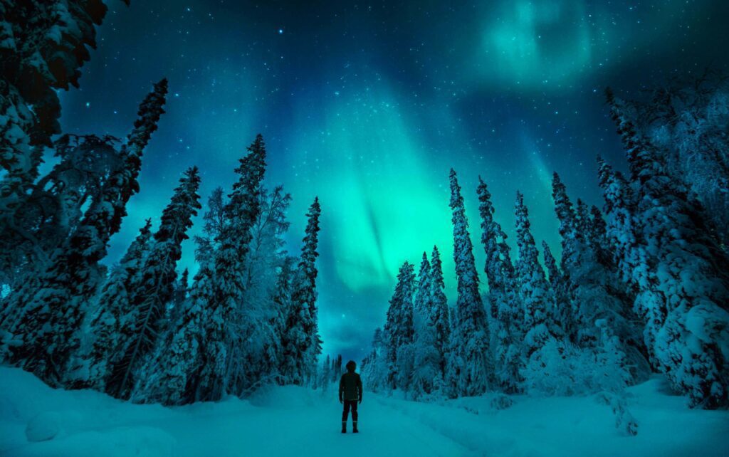 aurora boreal laponia